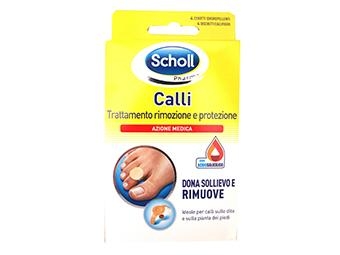 reckitt benckiser scholl trattamento rimozione e protezione calli (4 cerotti + 4...