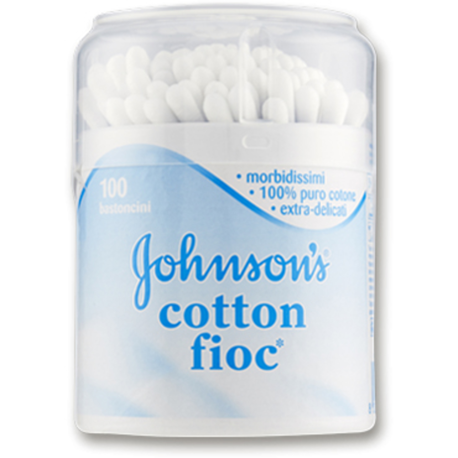 johnson & johnson spa johnsons baby cotton fioc 100 pezzi