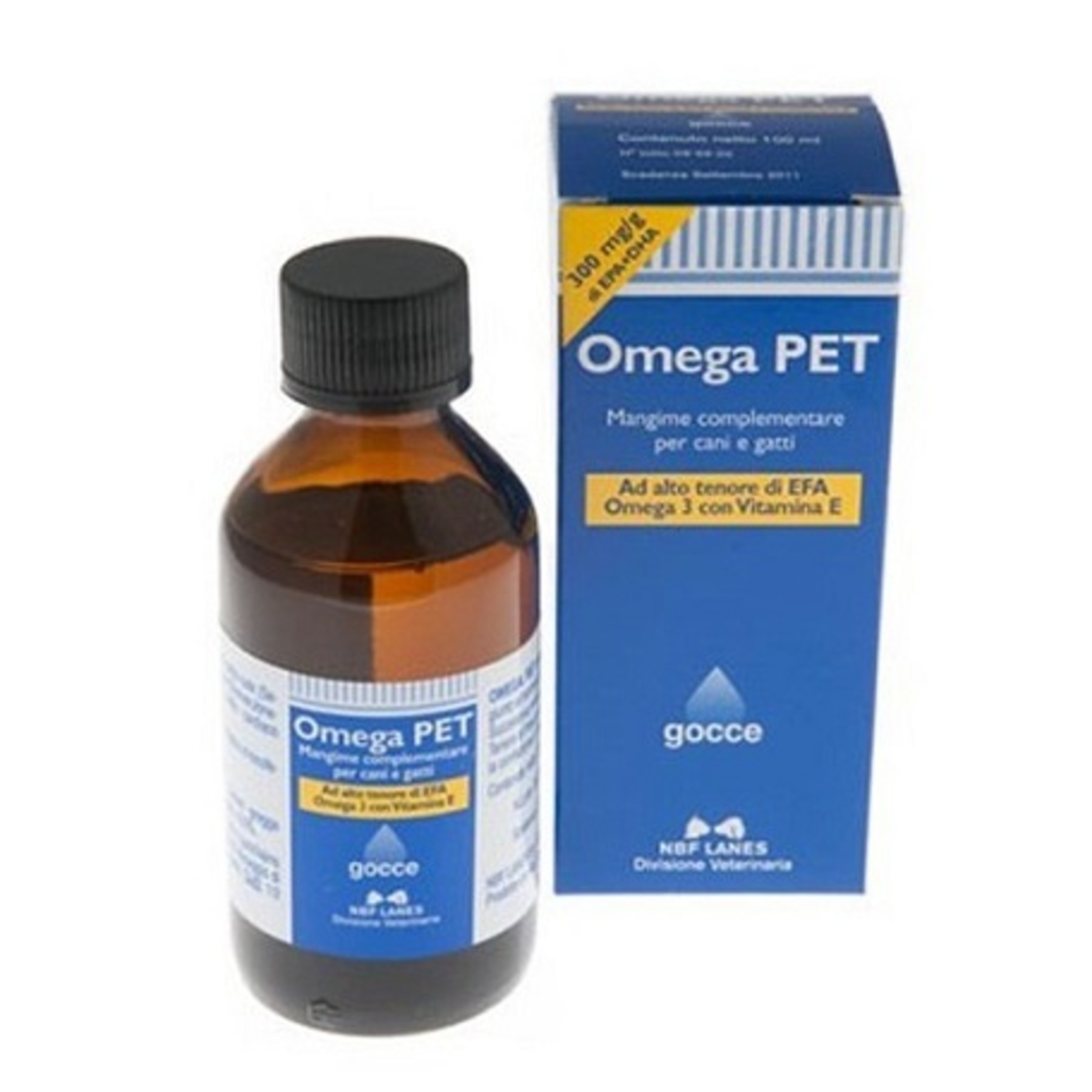 Omega pet olio flacone 100 ml img