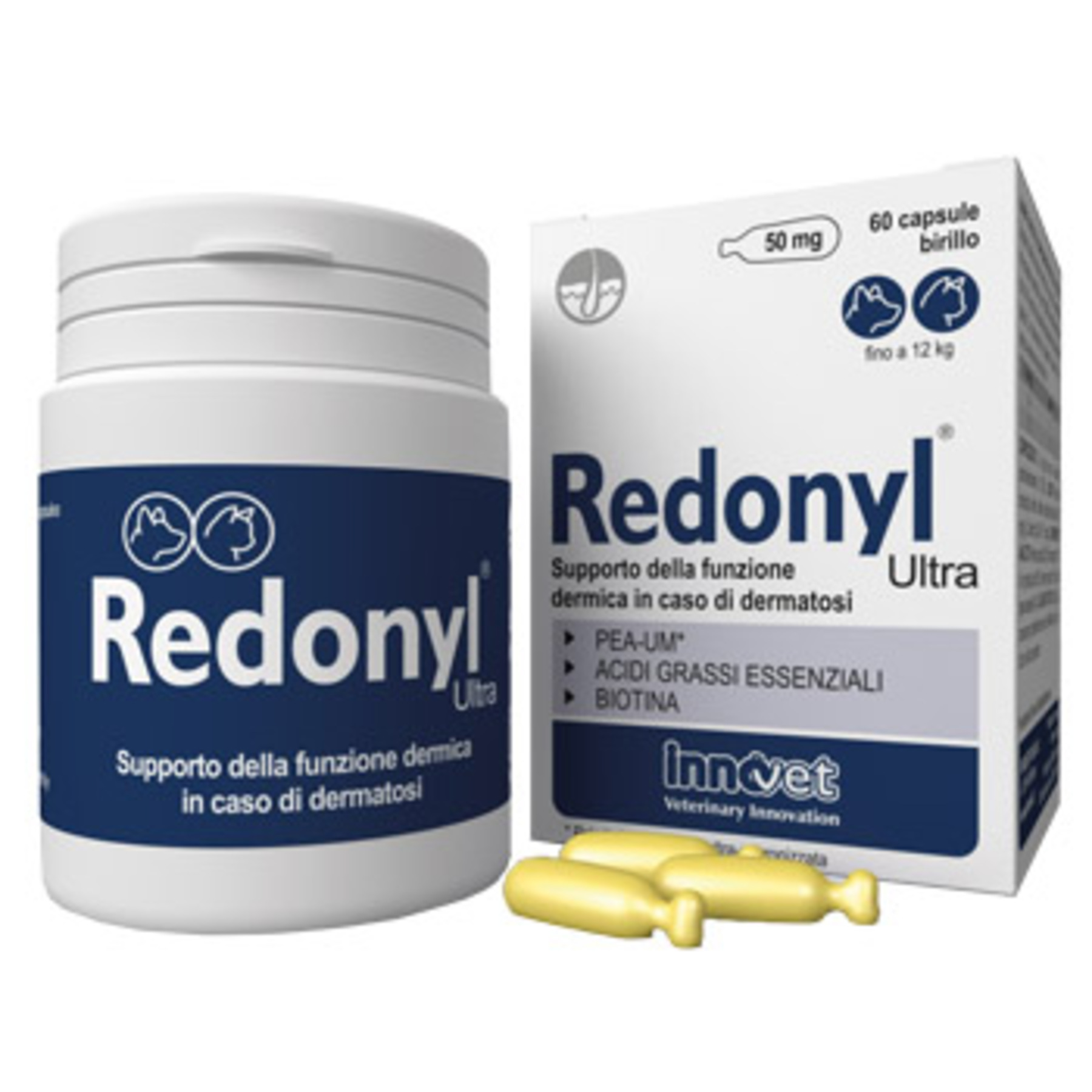 Redonyl ultra 50 mg cane/gatto 60 capsule img