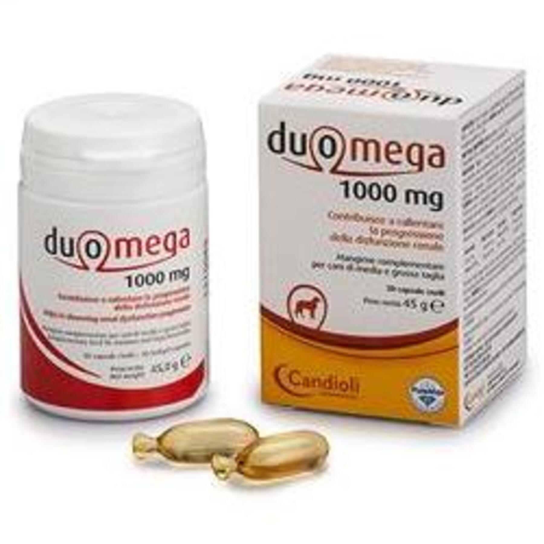 Duomega cani grandi 30 capsule molli 1000 mg img