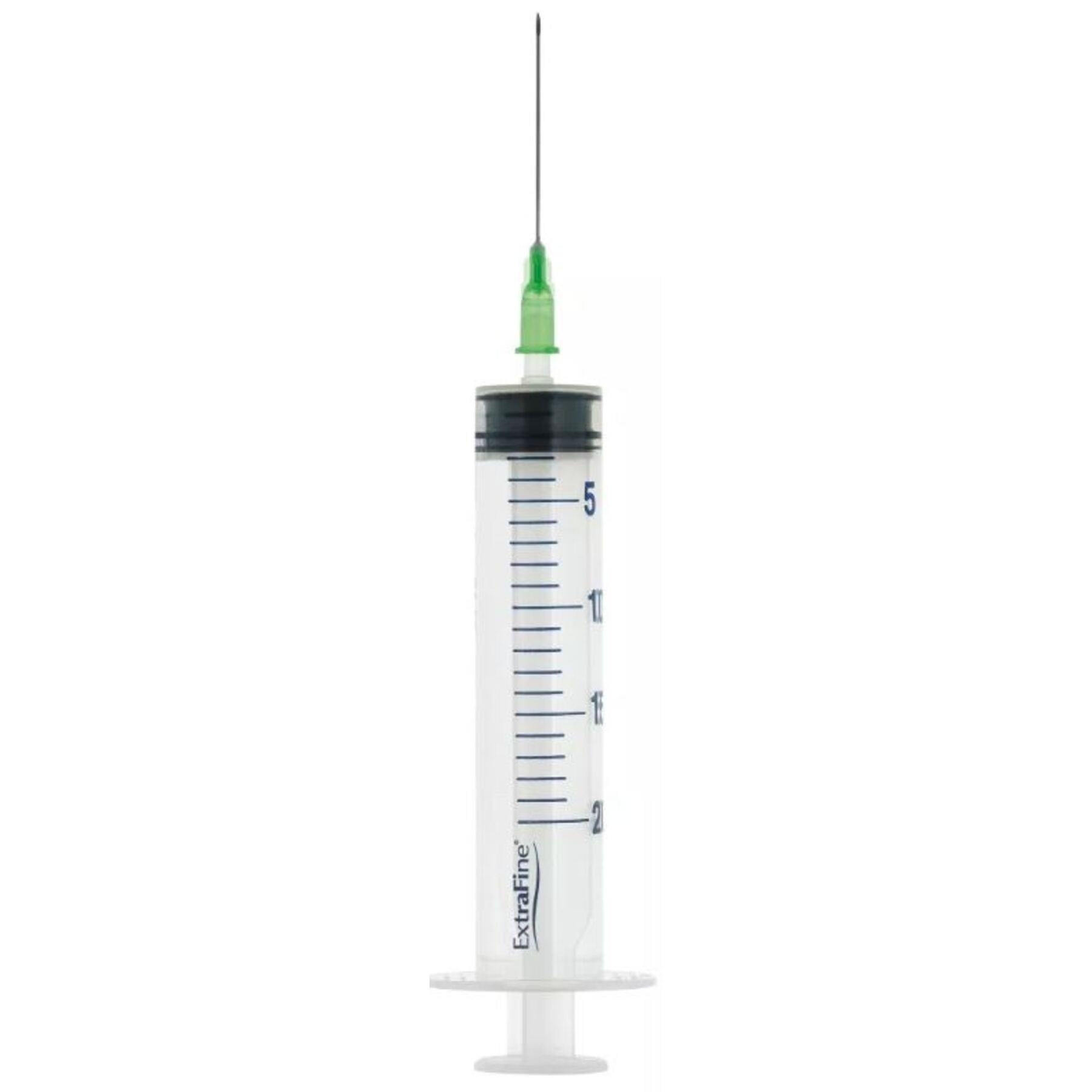 Siringa extrafine 20 ml con ago 2 gauge 21 0,80x40mm cono...