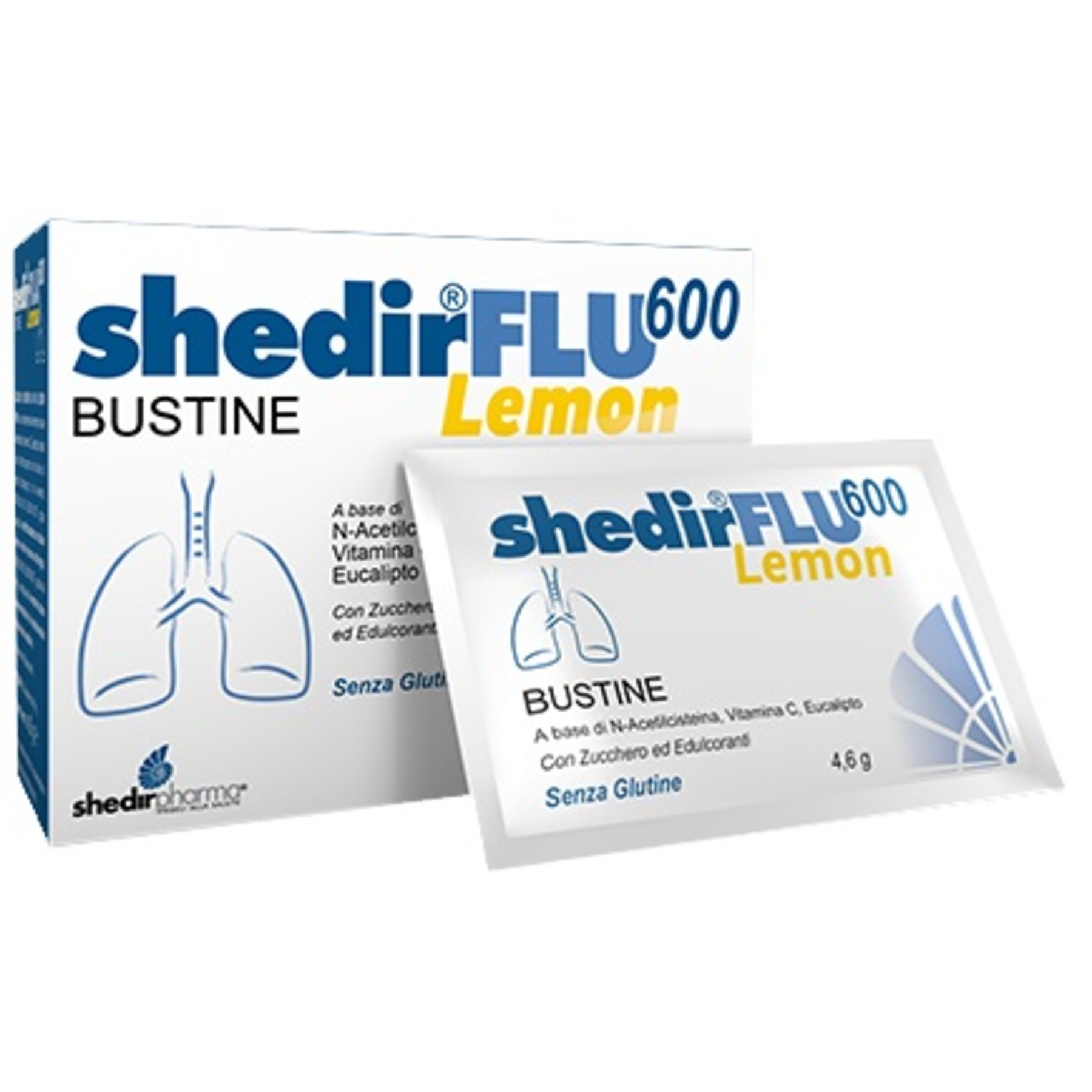 Shedirflu 600 lemon 20 bustine
