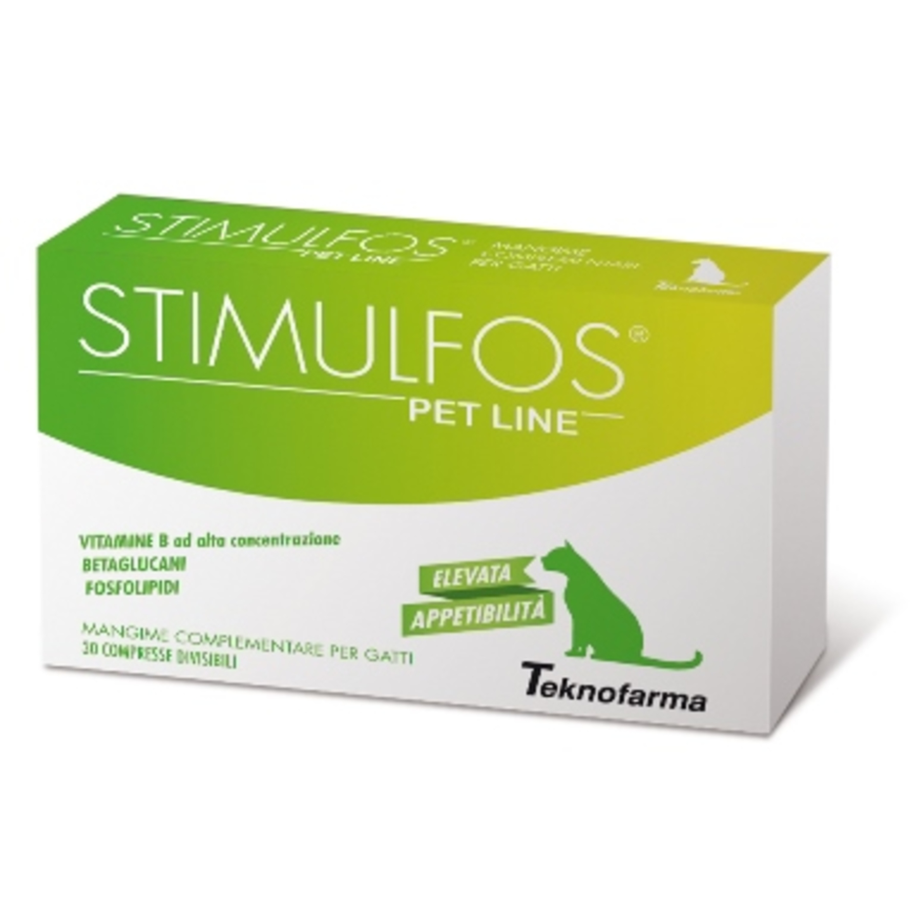 Stimulfos pet line gatto mangime complementare scatola 30 compresse img