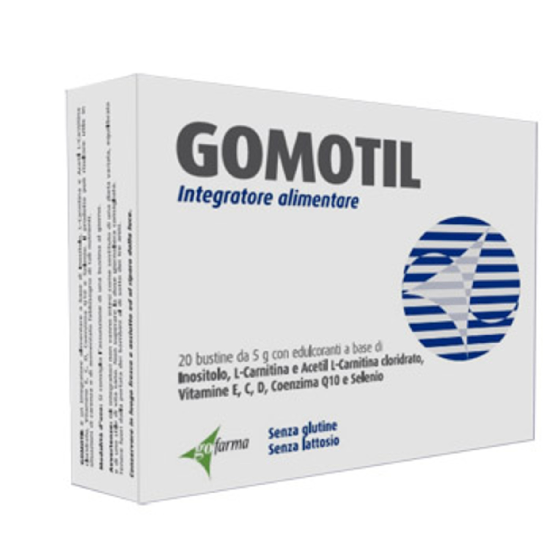 Gomotil 20 bustine da 5 g con zucchero ed edulcoranti senza...