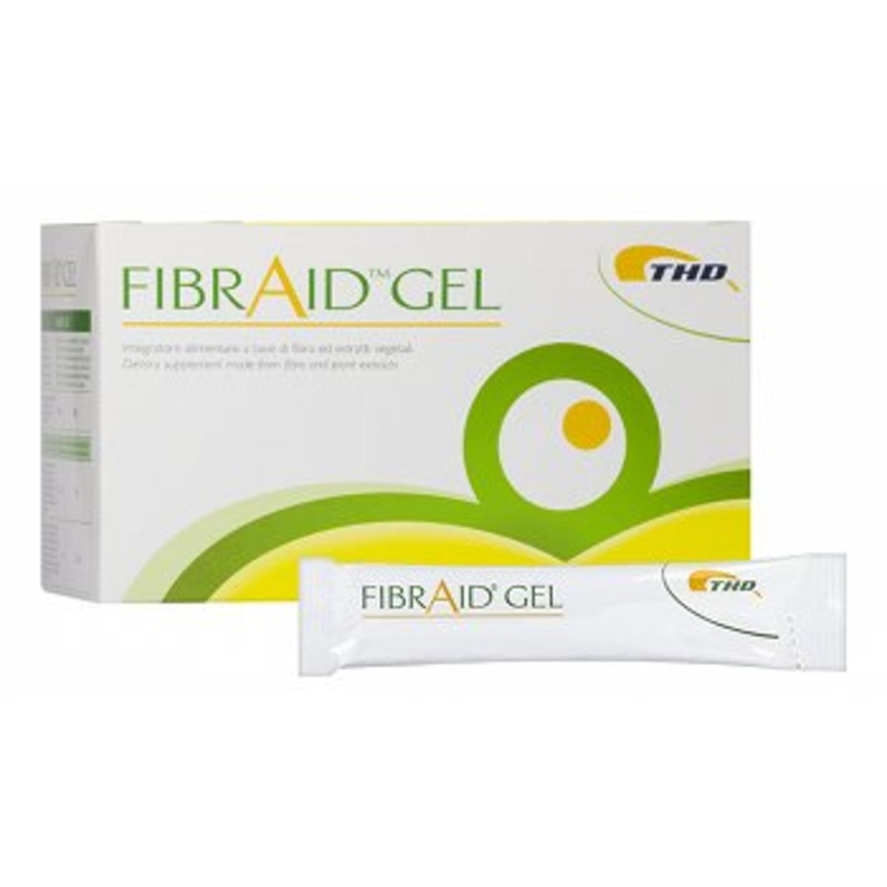 thd spa fibraid gel 10 ml x 20 pezzi, verde