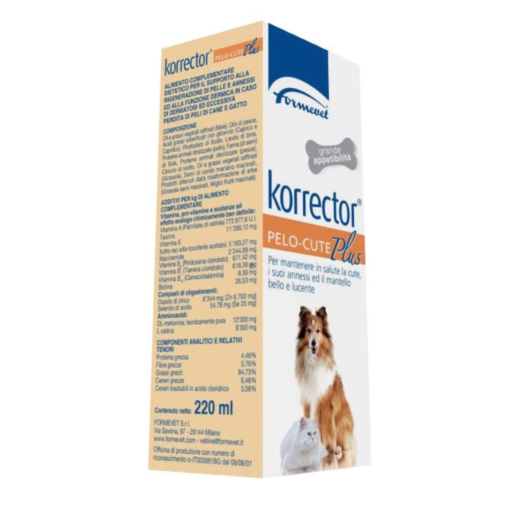Korrector pelo cute plus 220 ml img