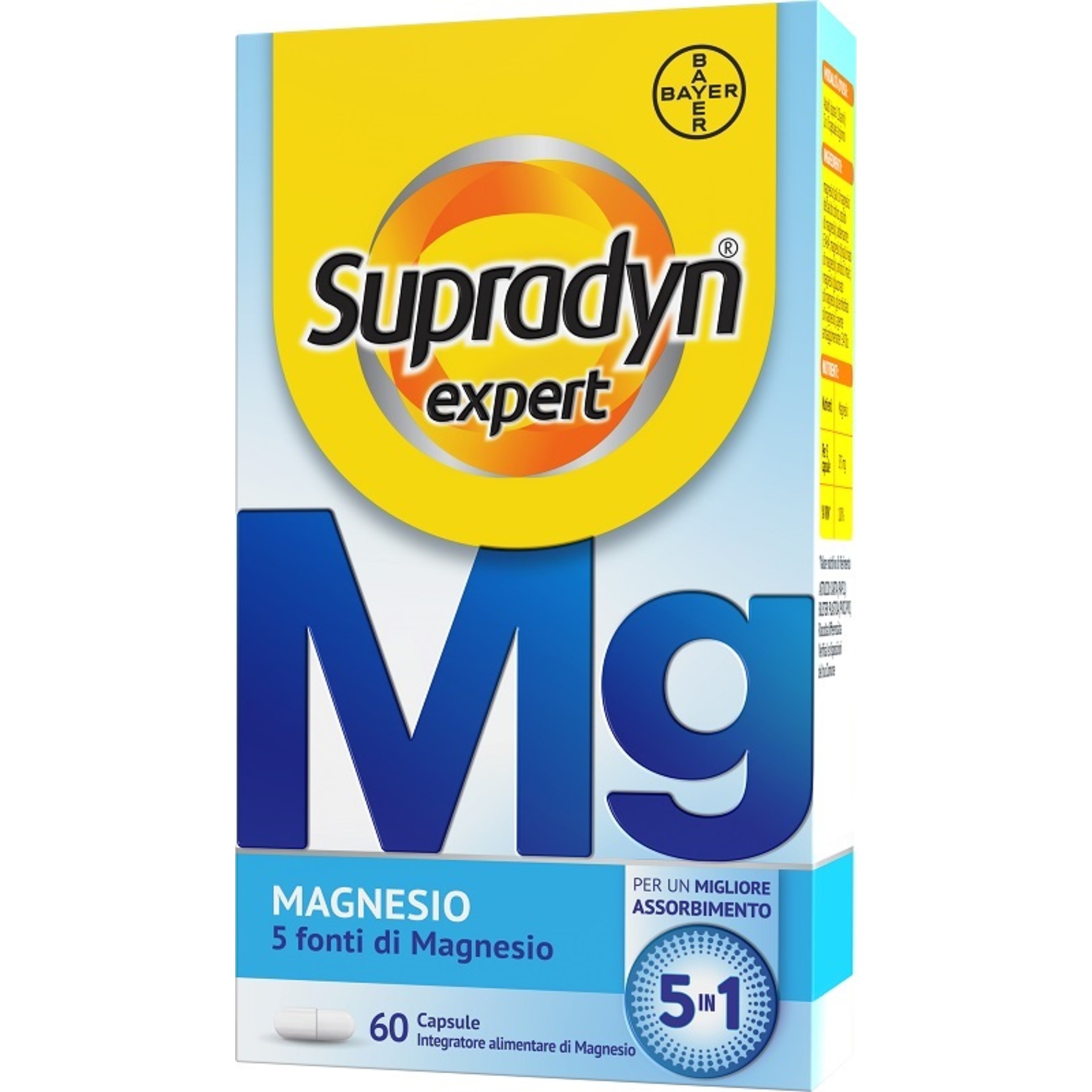 Supradyn Expert Magnesio Completo 5 Sali - Integratore per Muscoli e Nervi