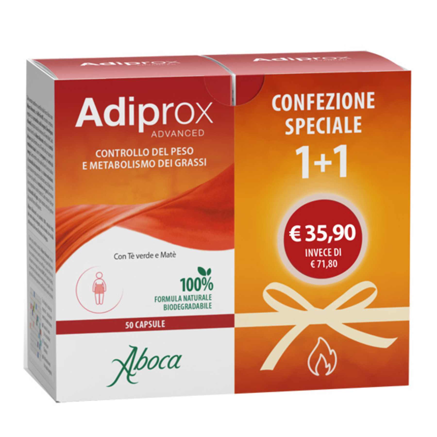 Aboca Adiprox Advanced per il controllo del peso confezione...