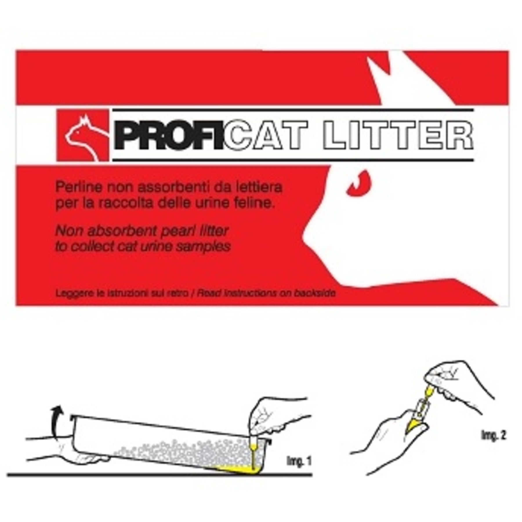 Proficat litter granulato prelievo urine gatti 200 g img