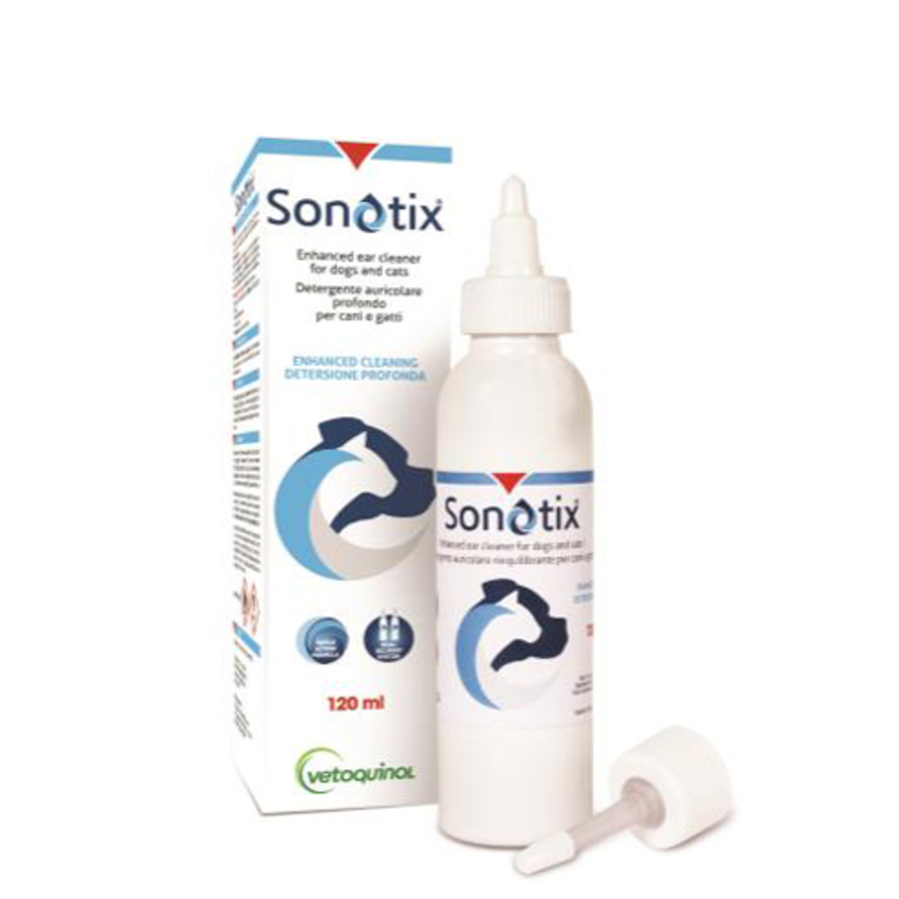 Vetoquinol Italia Sonotix Detergente Auric 120 ml img 1