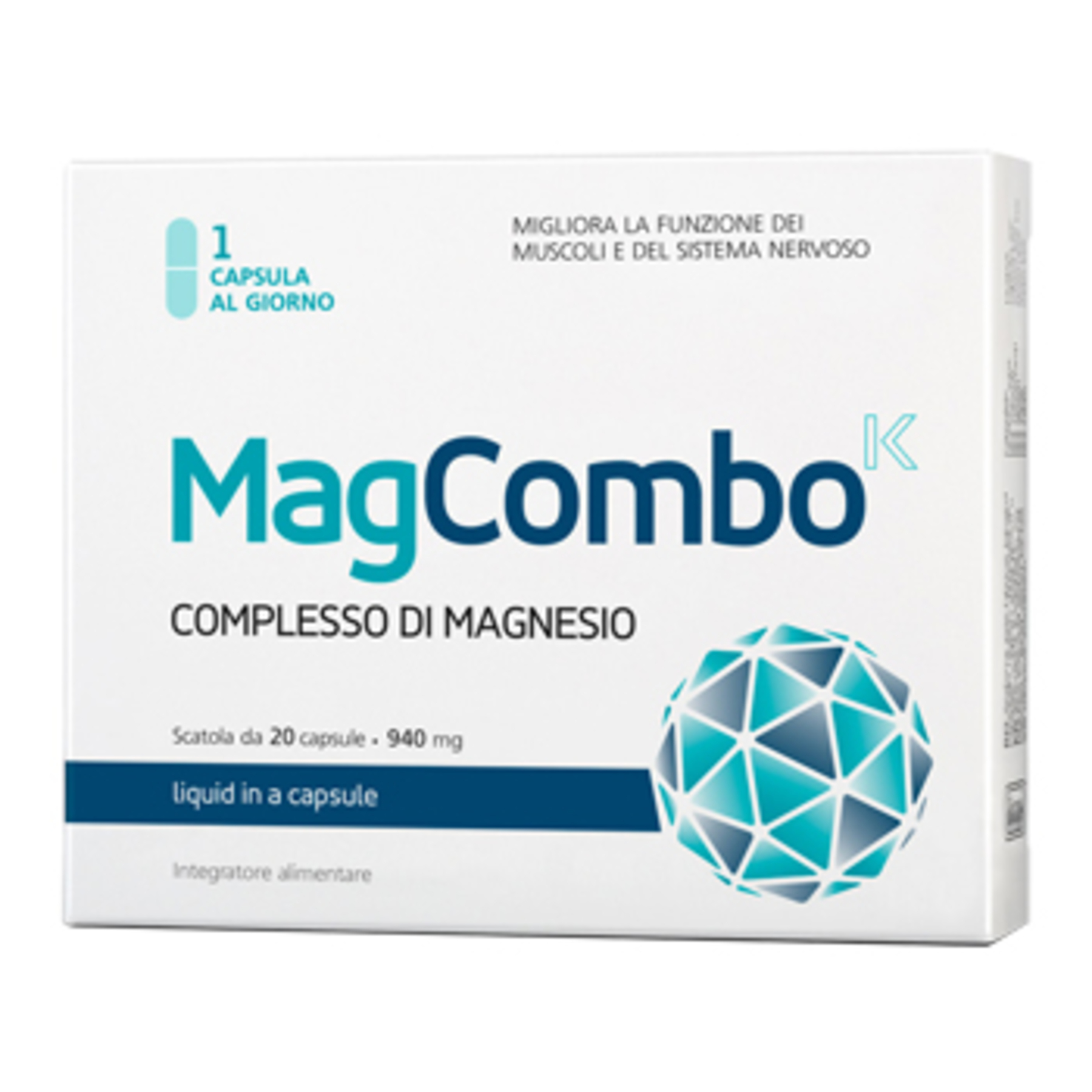 vitaslim innove srl magcombo 20 capsule, oro