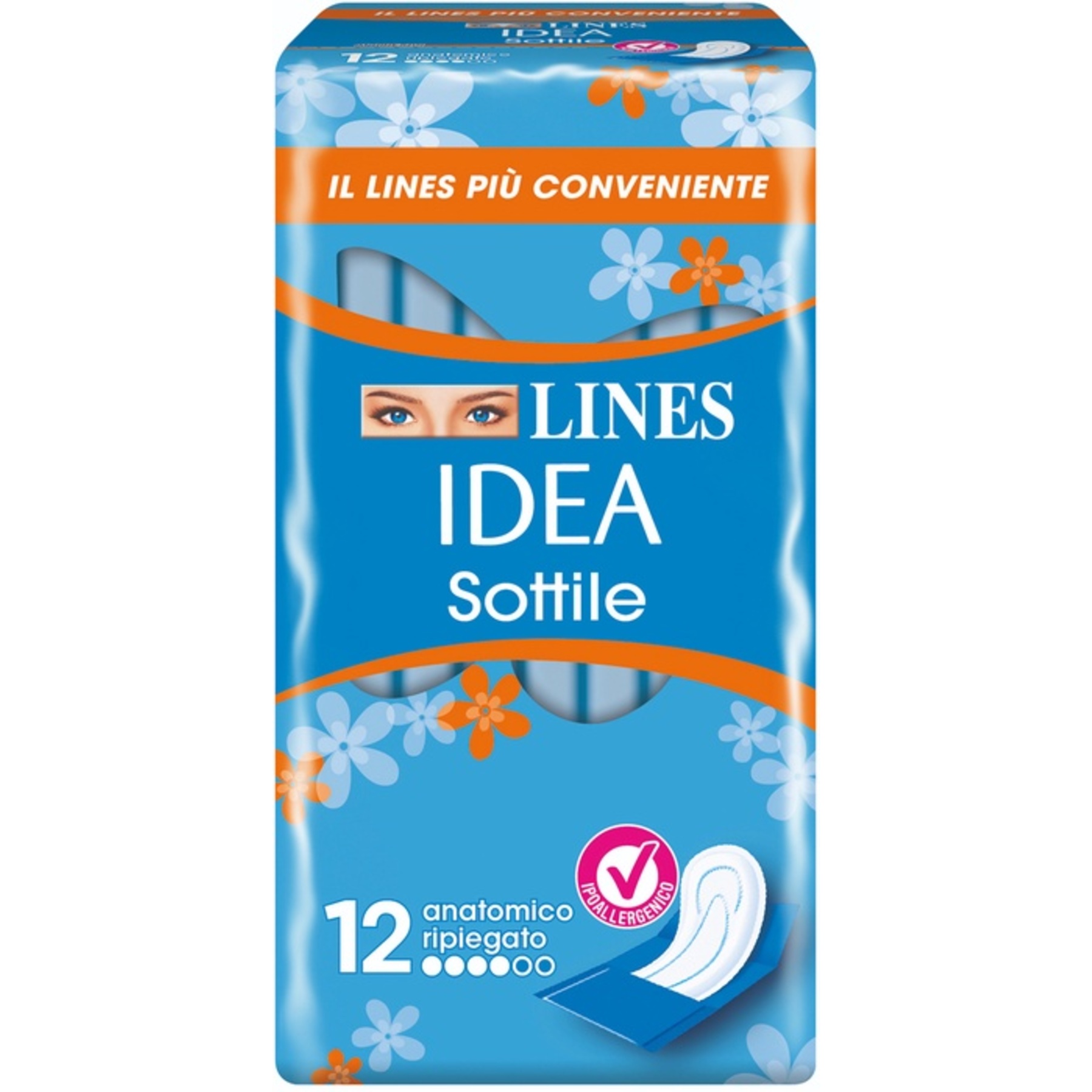 Lines idea sottili ripiegati ali 12 pezzi