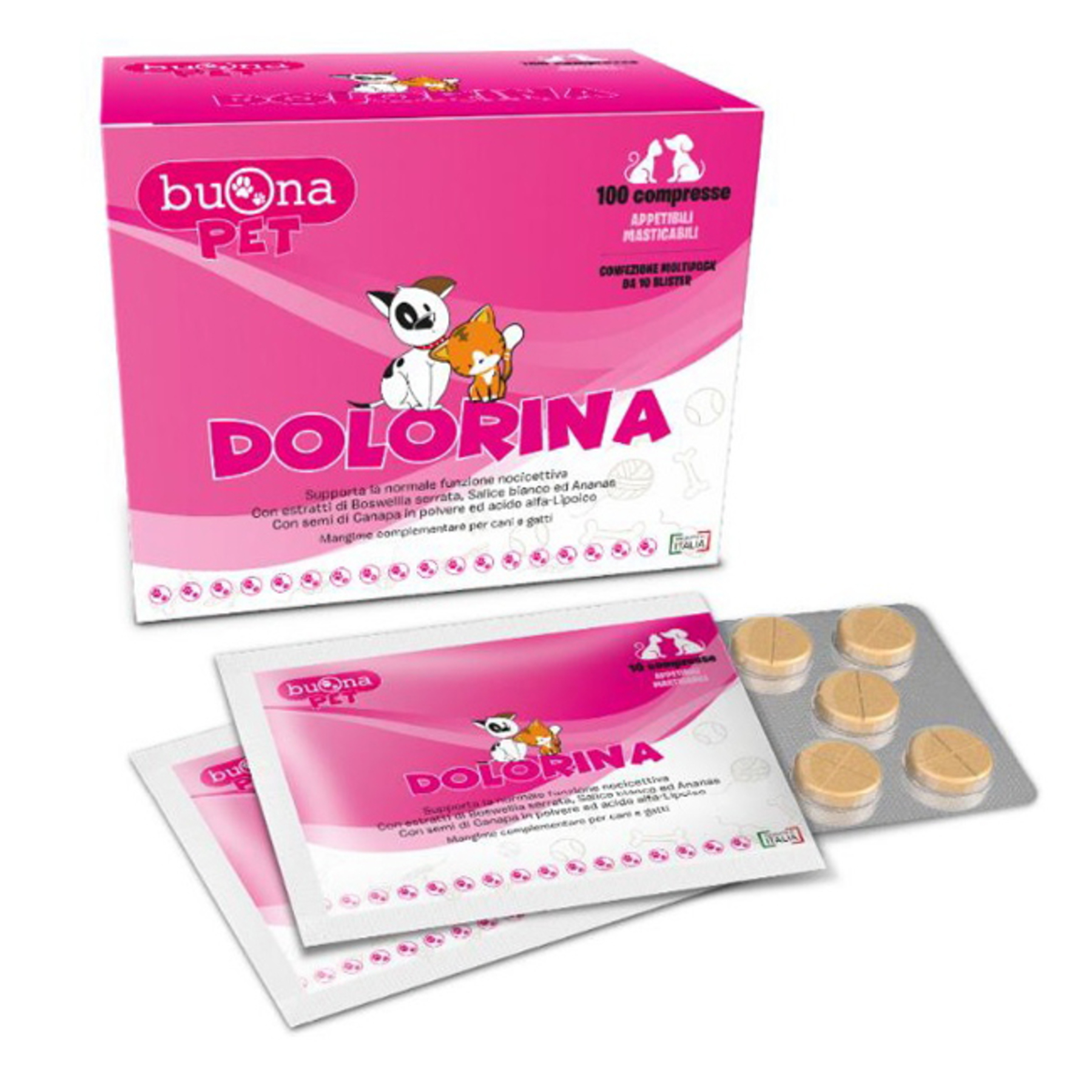 Dolorina 100 compresse masticabili img