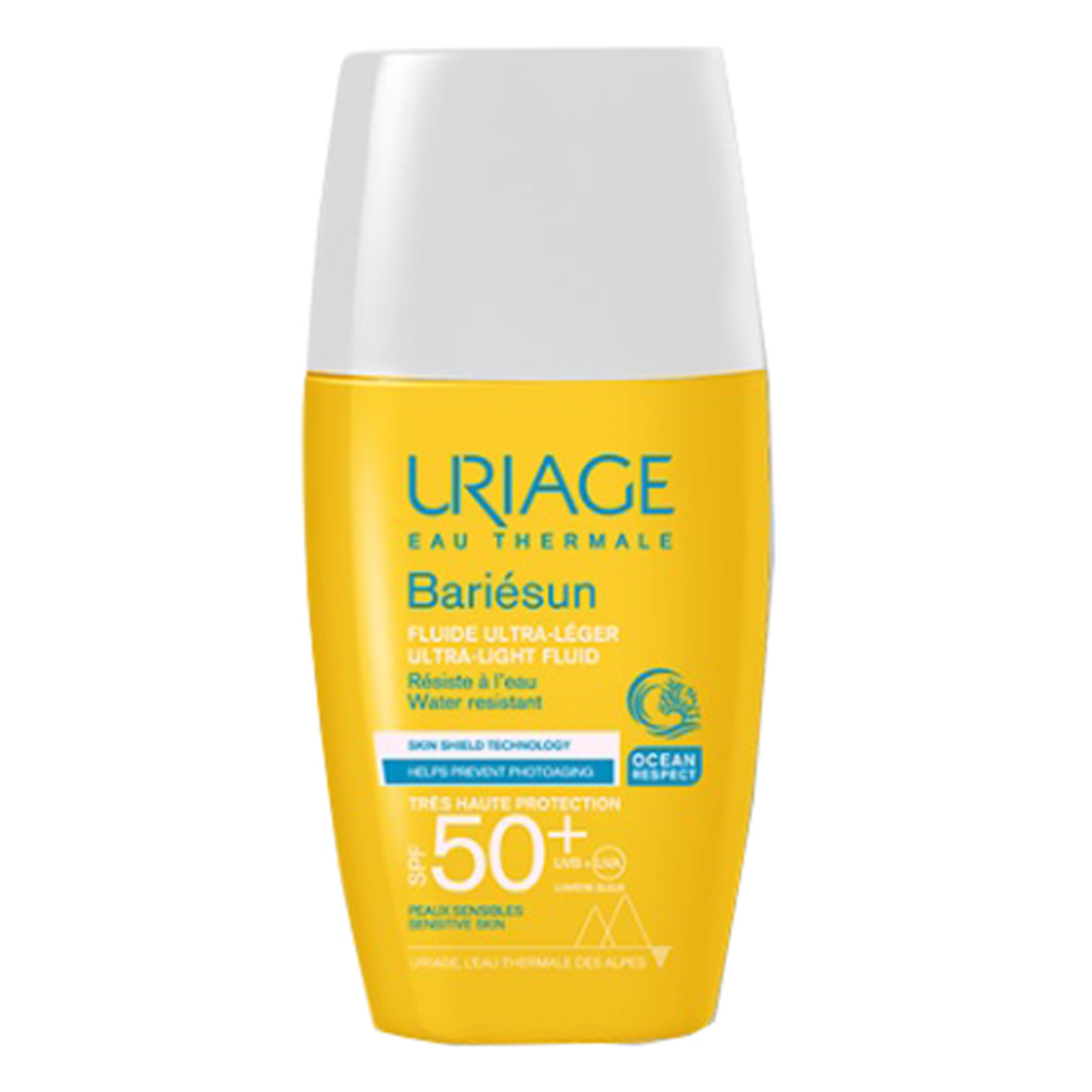 Uriage Bari&eacute;sun Fluido SPF 50+ per Pelle Sensibile 30 ml