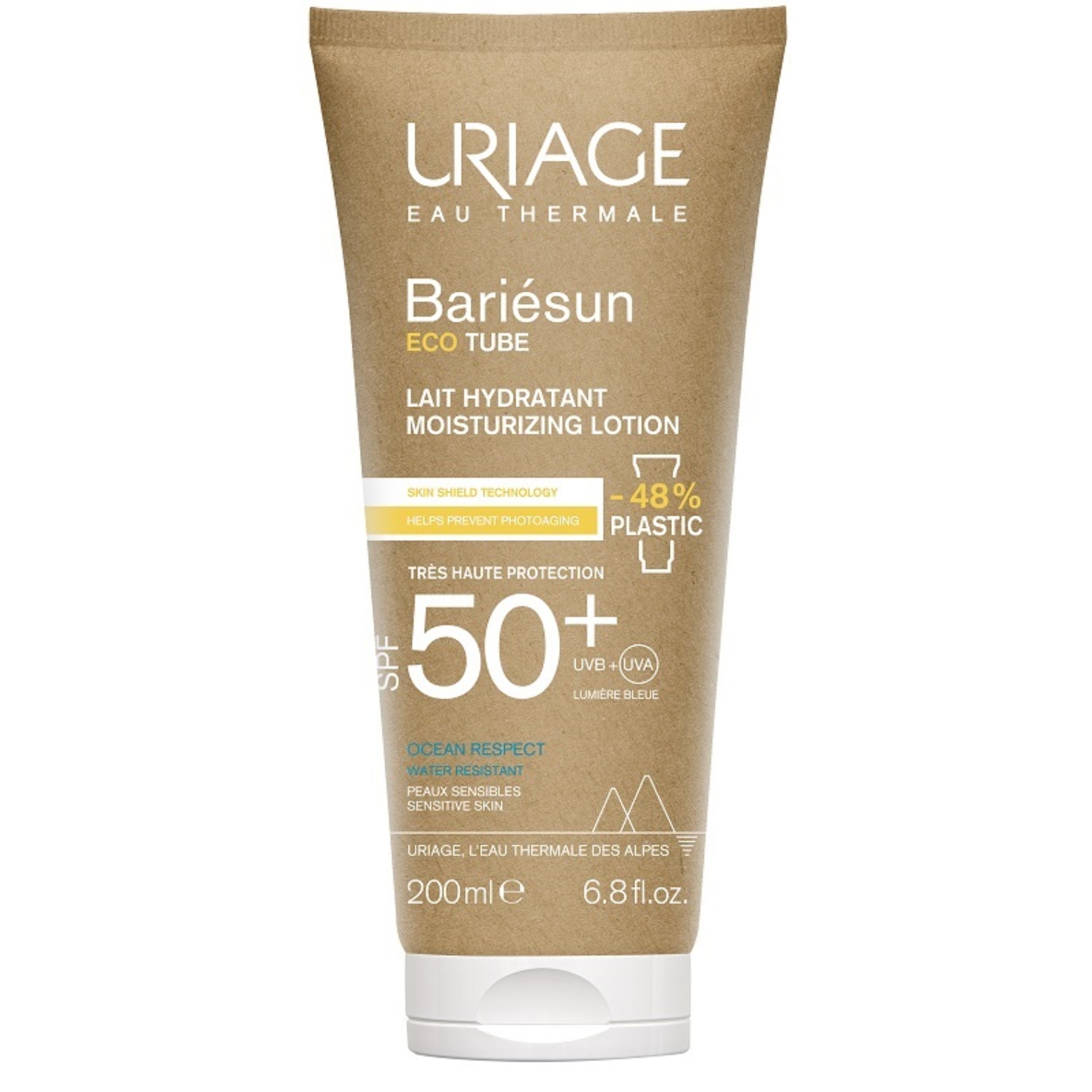 Uriage Bari&eacute;sun Latte Idratante SPF50+ per Viso e Corpo in Tubo Eco