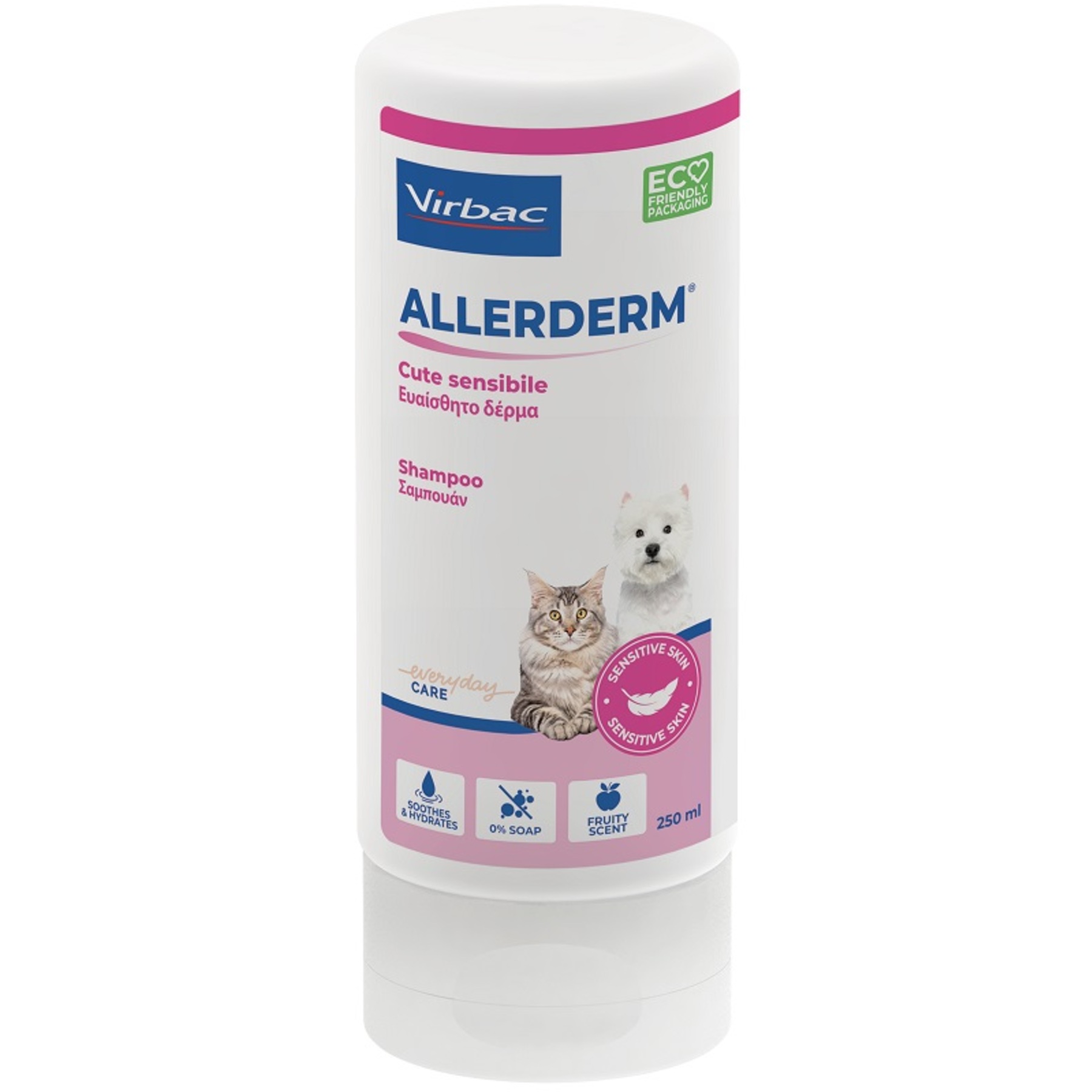 Allerderm shampoo cute sensibile 250 ml img