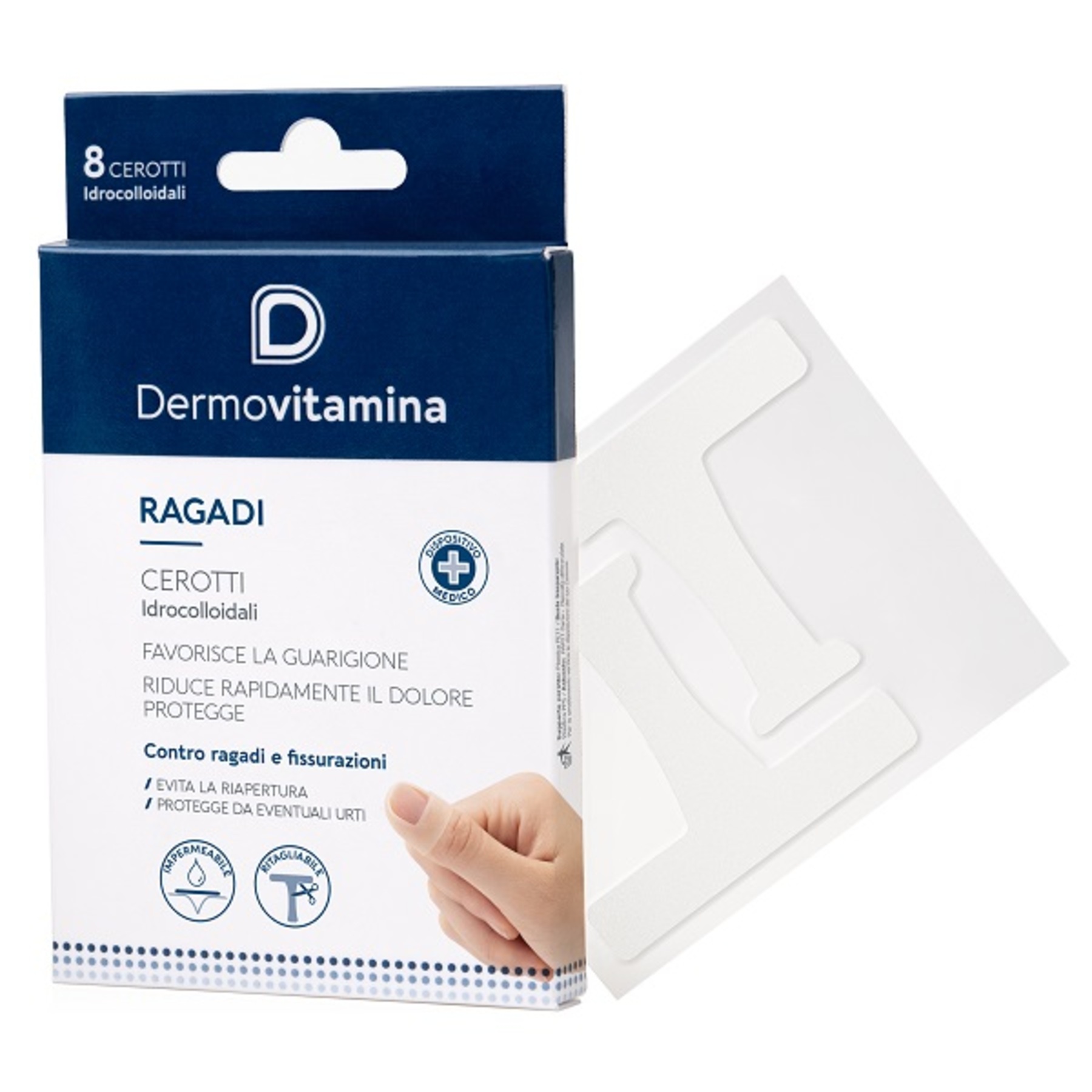 Dermovitamina ragadi cerotti 8 pezzi