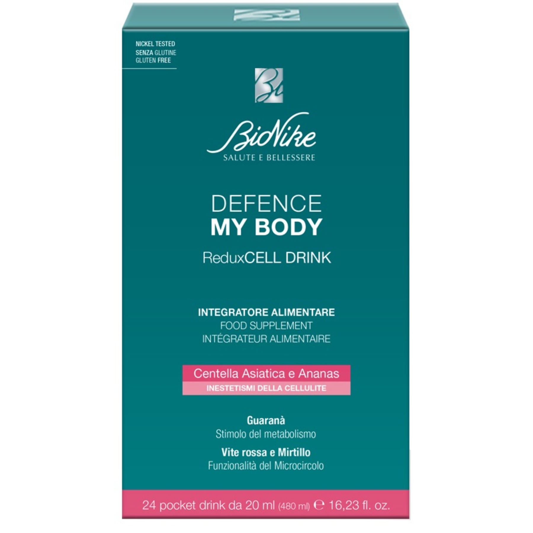BioNike Defence My Body - Integratore per Cellulite e Microcircolo