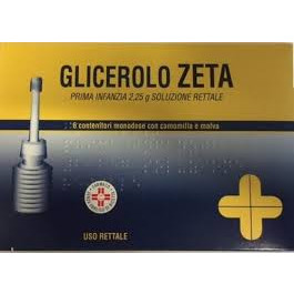 Glicerolo Zeta 2.23g prima infanzia soluzione rettale neonati 6 microclismi
