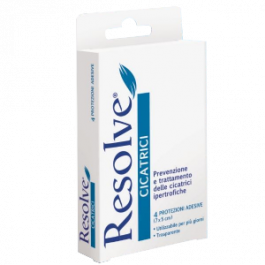Resolve Cicatrici Cerotti Adesivi Riutilizzabili E Trasparenti 7x5cm 4 Pz