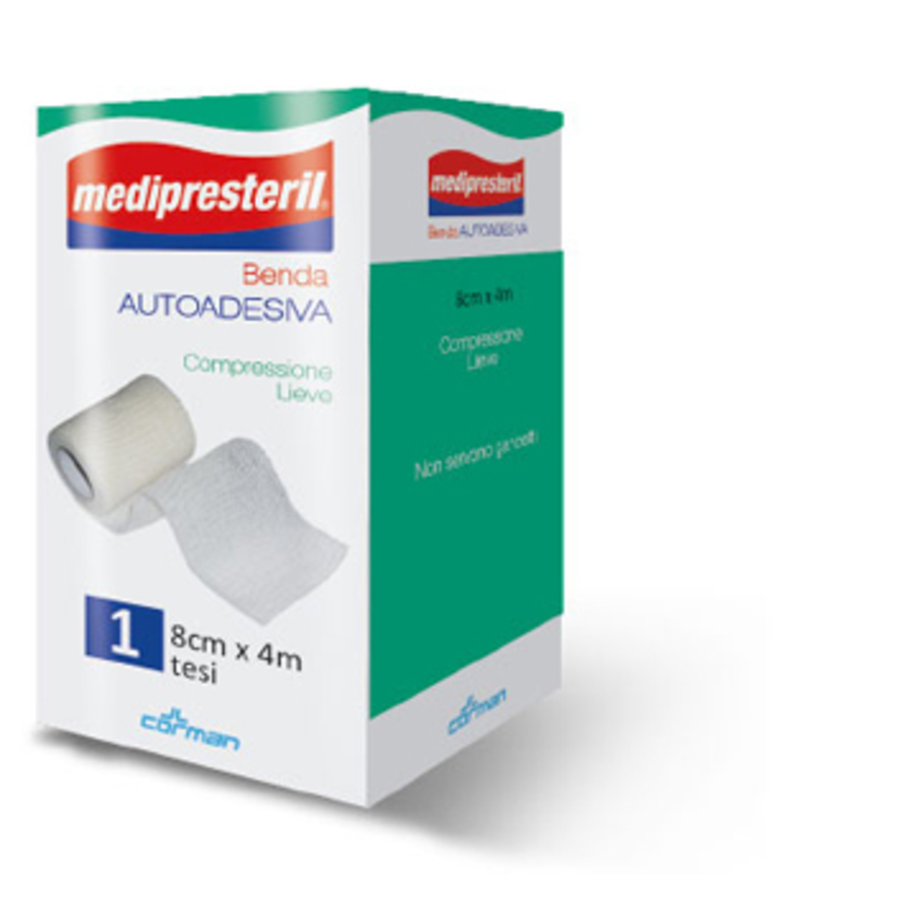 Medipresteril benda autodesiva 8 cm x 4 m (1 pezzo) - Bende, Garze ...