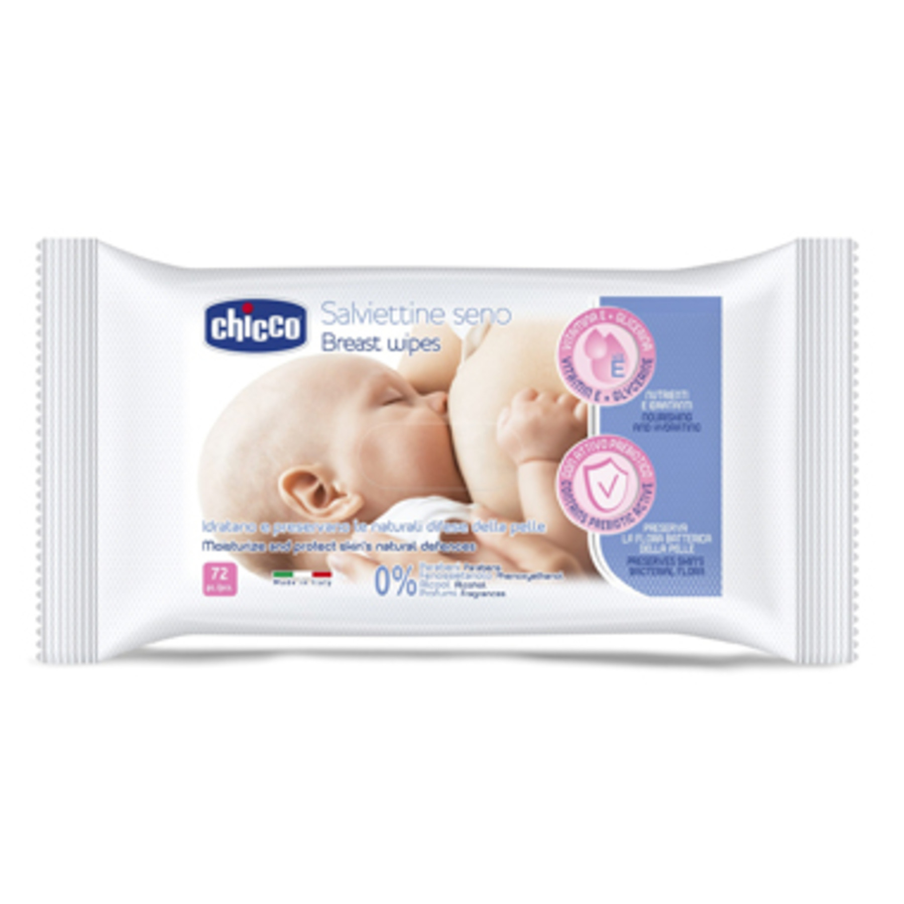 Chicco Chicco Salviette Detergenti Per Il Seno 72 Pezzi 