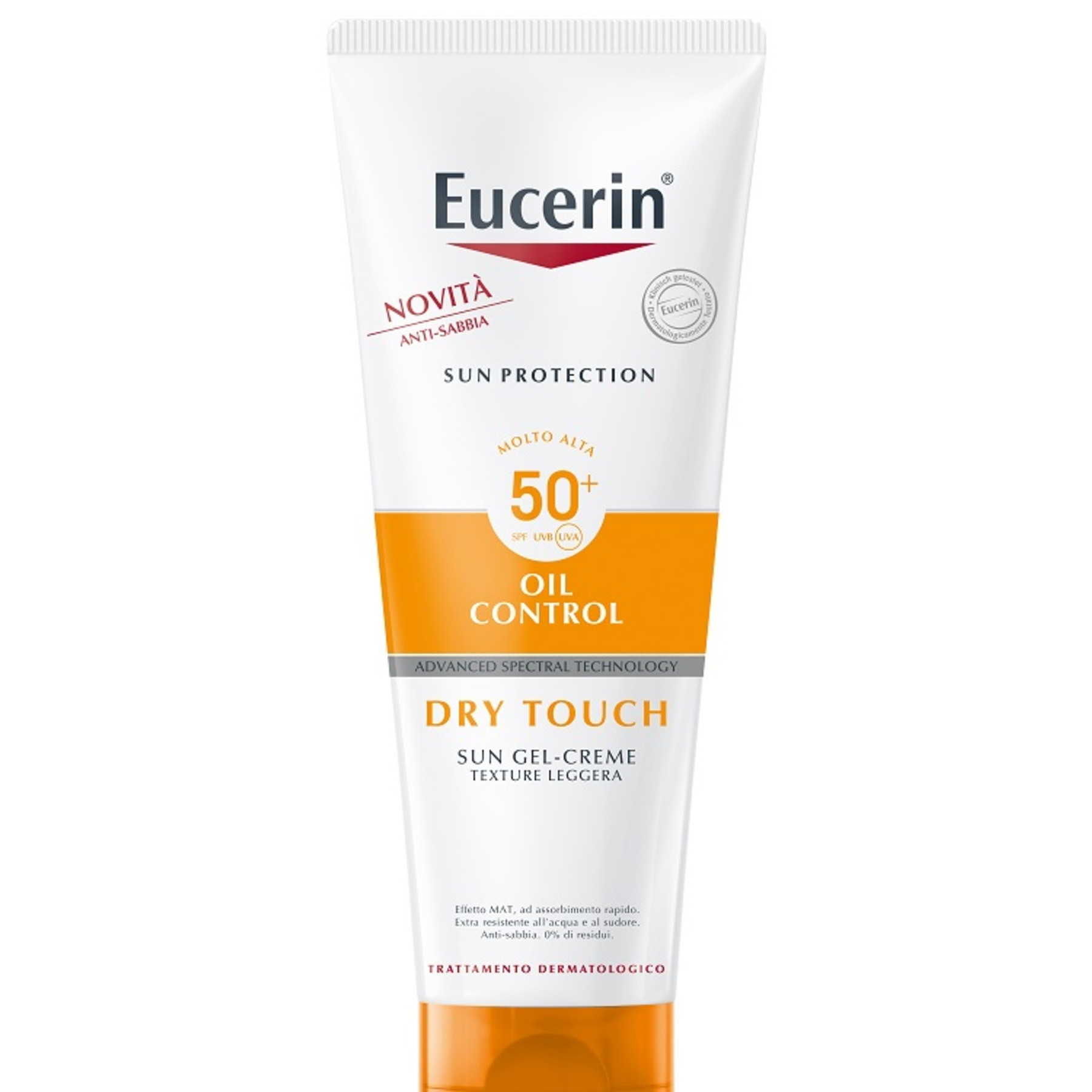 Eucerin sun protection oil control dry touch spf 50+ sun gel creme 200 ml