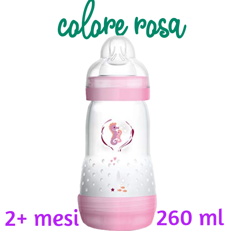 Mam Easy Start biberon anti coliche flusso medio 2+ mesi colore