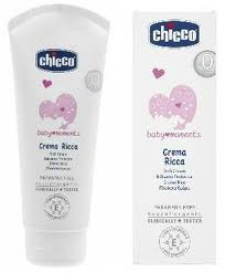 Chicco Baby Moments Crema Ricca 100 Ml