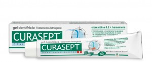 Curasept Gel Dentifricio Astringente Clorexidina 75 Ml