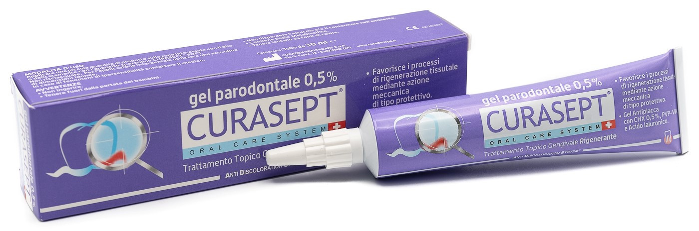 Curasept Gel Parodontale 0 5 Trattamento Gengivale Rigenerante 30 Ml
