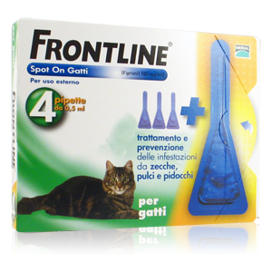 Front Line Combo Gatti - 3 Pipette Antiparassitario Per Pulci E Zecche - Foto 3