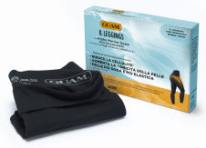 Guam Leggings snellente anticellulite con alghe marine Guam e Fir  microincapsulate colore nero taglia L-XL