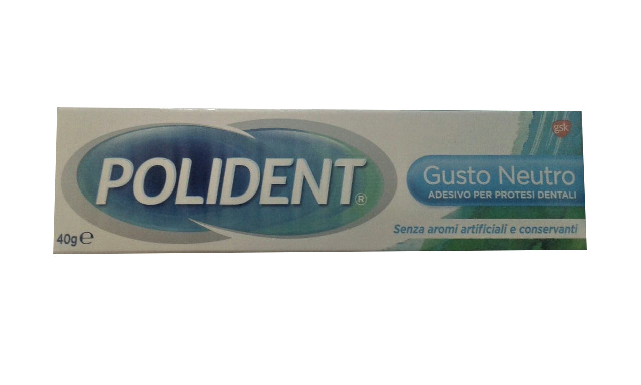 Polident Gusto Neutro adesivo per protesi dentali (40 g)