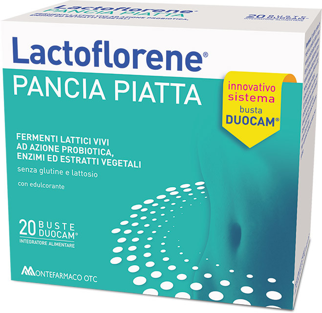 lactoflorene pancia piatta duocam 20 bustine