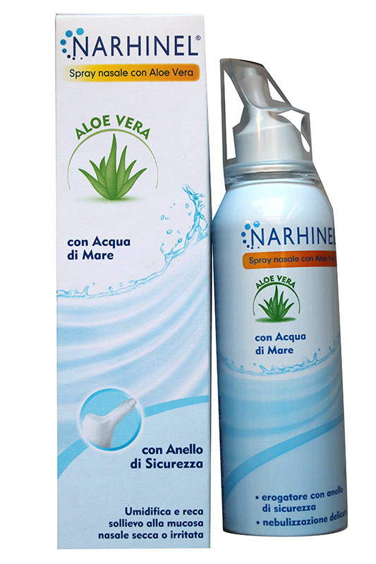Narhinel Spray nasale isotonico con Aloe Vera bambini 2+anni (100 ml)