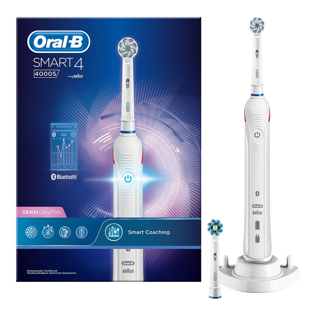Oral-B Pro 750 Sensi UltraThin Spazzolino Elettronico Ricaricabile