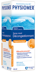 Physiomer Csr Spray Nasal Ipertonico Confezione Da 135 Ml : : Bébé  et Puériculture