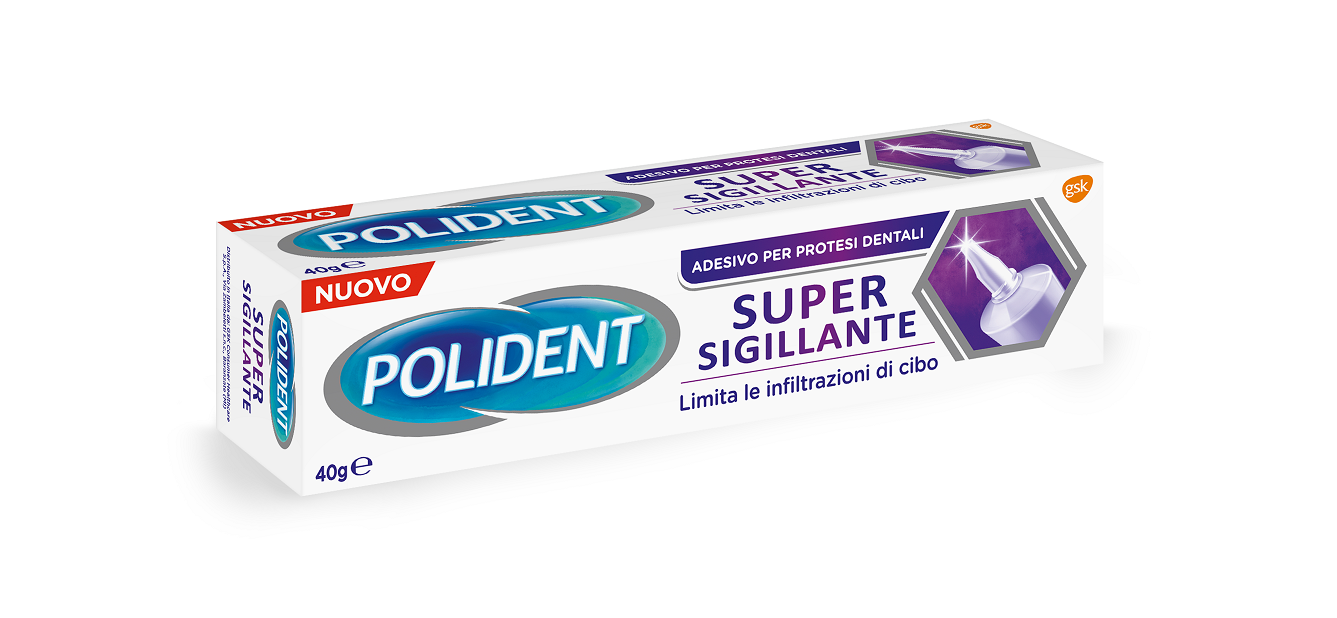 Polident Super Sigillante adesivo per dentiere gusto neutro (40 g)