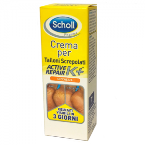 SCHOLL CREMA PER TALLONI SCREPOLATI con ACTIVE REPAIR K