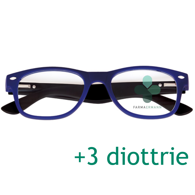 CorpOOtto Pc Vision Occhiali per lettura unisex colore blu 3 00