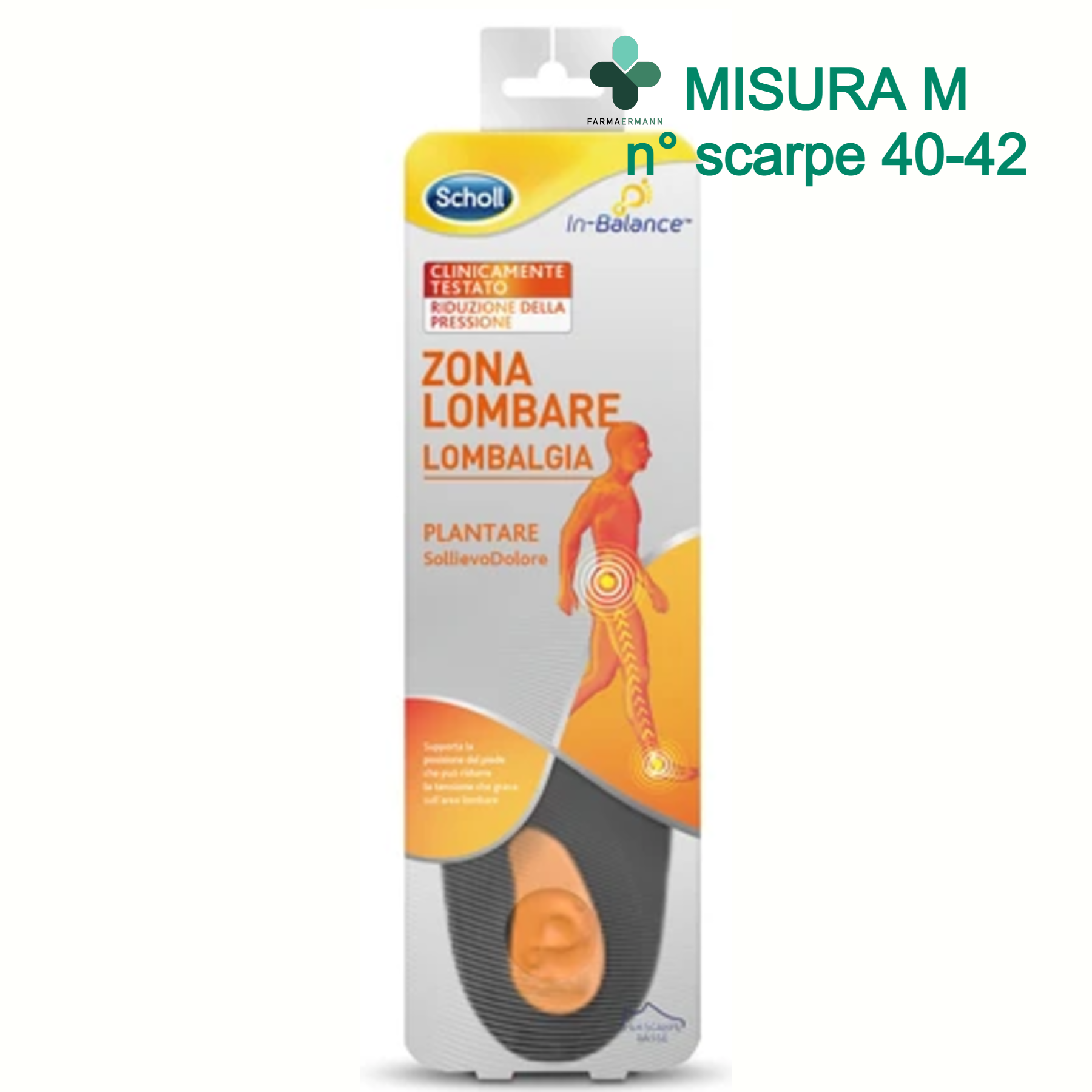 Zona Lombare Plantare Plantare Scholl Sollievo Dolore Scholl