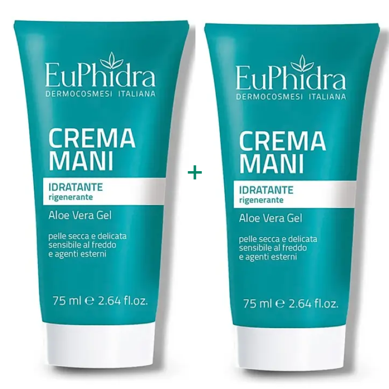 EuPhidra Handcreme Mit Barriere-Effekt – 75 Ml Für Trockene Und Beanspruchte Hände