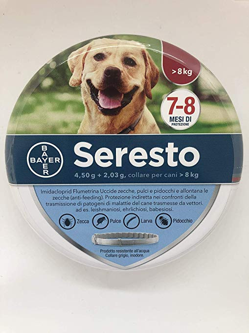 Seresto Collare antiparassitario per Cani oltre 8 kg