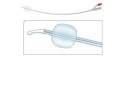 Catetere foley in silicone per adulti brillant plus 2 vie senza scanalature ch18 lunghezza 41 cm palloncino 10 ml punta cilindrica 2 fori 1 pezzo