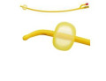 Catetere foley a media permanenza  rusch gold plus a 2 vie in silkolatex lattice-silicone per adulto ch22 lunghezza 40 cm punta cilindrica a 2 fori palloncino 5-15 ml 1 pezzo