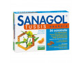 Sanagol tussis arancia 24 caramelle