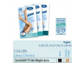 Sauber gambaletto 70 maglia liscia neutro beige 2 linea classica