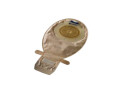 Sacca per ileostomia con hide/away aperta ricoperta in tessuto non tessuto ritagliabile con velcro 10/76mm misura maxi 650ml 30 pezzi
